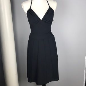 Black Betsey Johnson midi dress size 4